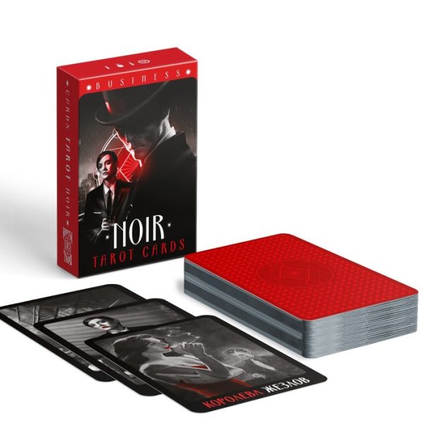 Таро «NOIR», 78 карт (6х9 см), 16+ — изображение 2