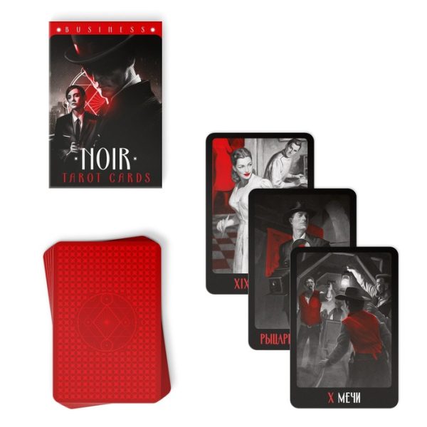 Таро «NOIR», 78 карт (6х9 см), 16+ — изображение 3