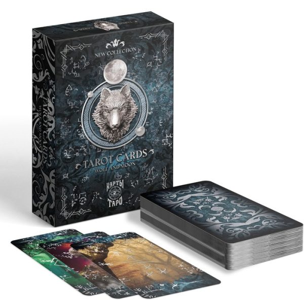 Таро «Moon and Wolf», 78 карт (6х11 см), 16+ — изображение 2